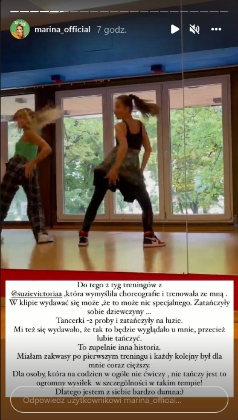 Marina Łuczenko wspomina pracę nad teledyskiem do "Lipgloss"