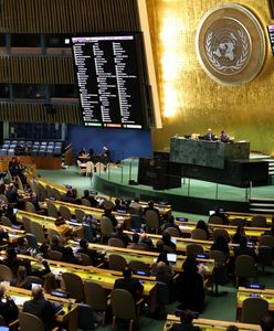 Ukraińska rezolucja w ONZ. Stany Zjednoczone głosują z Rosją