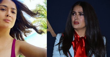 53-letnia Salma Hayek odpowiada internaucie na zarzut o korzystanie z botoksu: "Może już czas…"