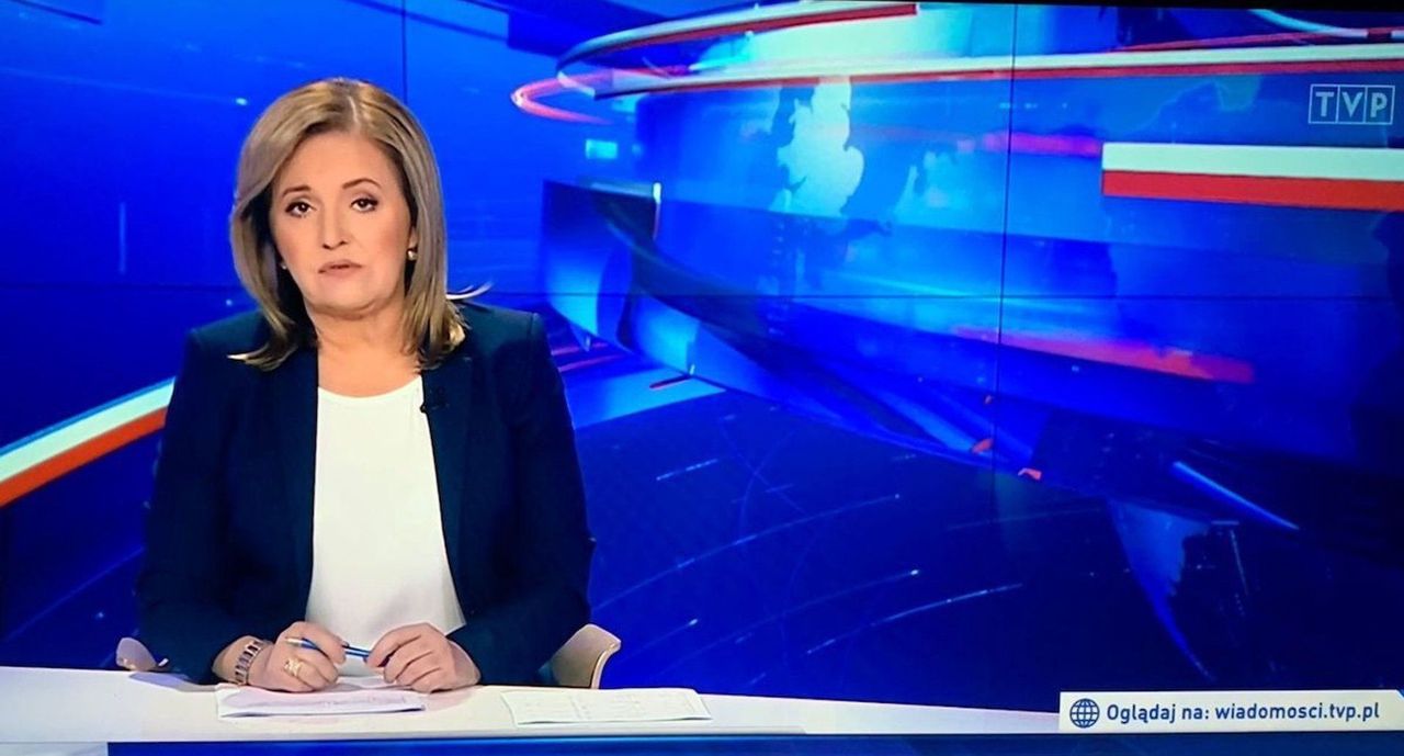 Danuta Holecka jest jedną z twarzy propagandy PiS w TVP