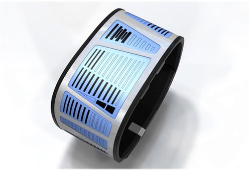 Niesamowity koncept zegarka z e-papieru!