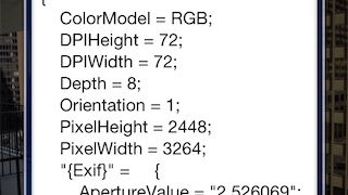 Dostęp do danych EXIF zdjęć na iOS-ie 1