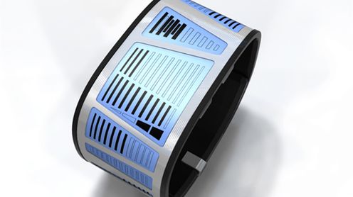 Niesamowity koncept zegarka z e-papieru! 1