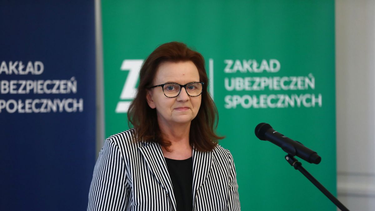 Rafa� Guzbriefing prasowy, MRPiPS, polityk, polityka, prezes ZUS, siedziba, tarcza antykryzysowa, Zak�ad Ubezpiecze� Spo�ecznych, ZUS