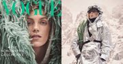 Anja Rubik walczy z hipotermią na łamach niemieckiego "Vogue'a"
