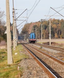 Wjechał na tory. Zatrzymał ruch kolejowy