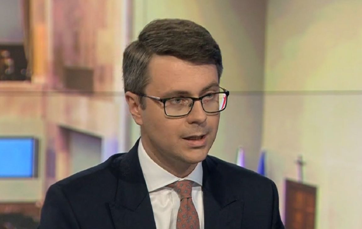 Rzecznik rządu Piotr Mueller odpowiadał na pytania na antenie TVN24