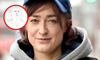 Matylda Damięcka żegna Stanisławę Celińską. Wymowny rysunek