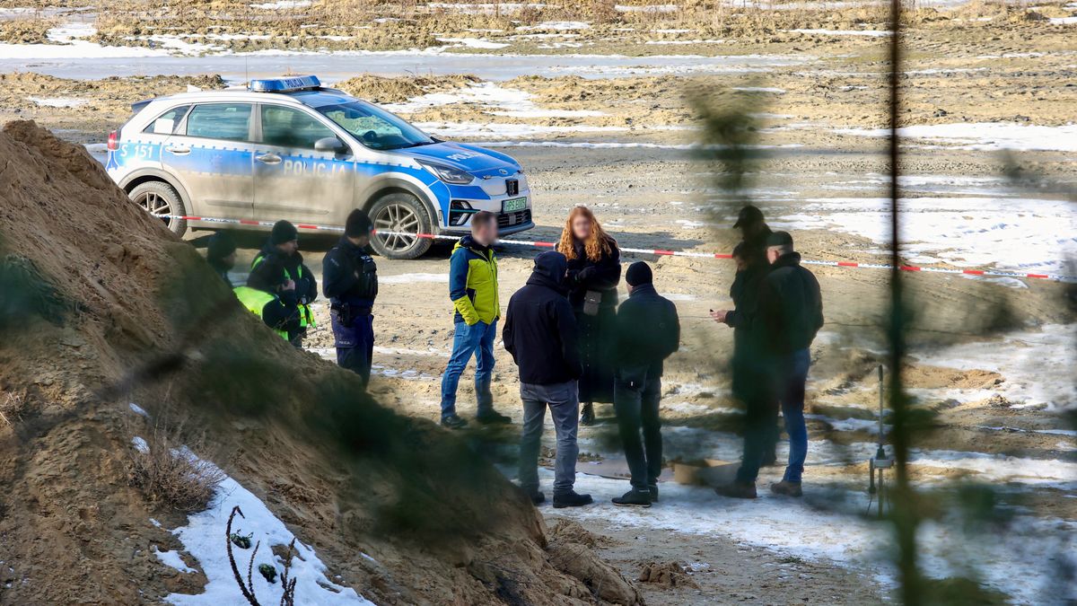 miejsce znalezienia ludzkich szczątków