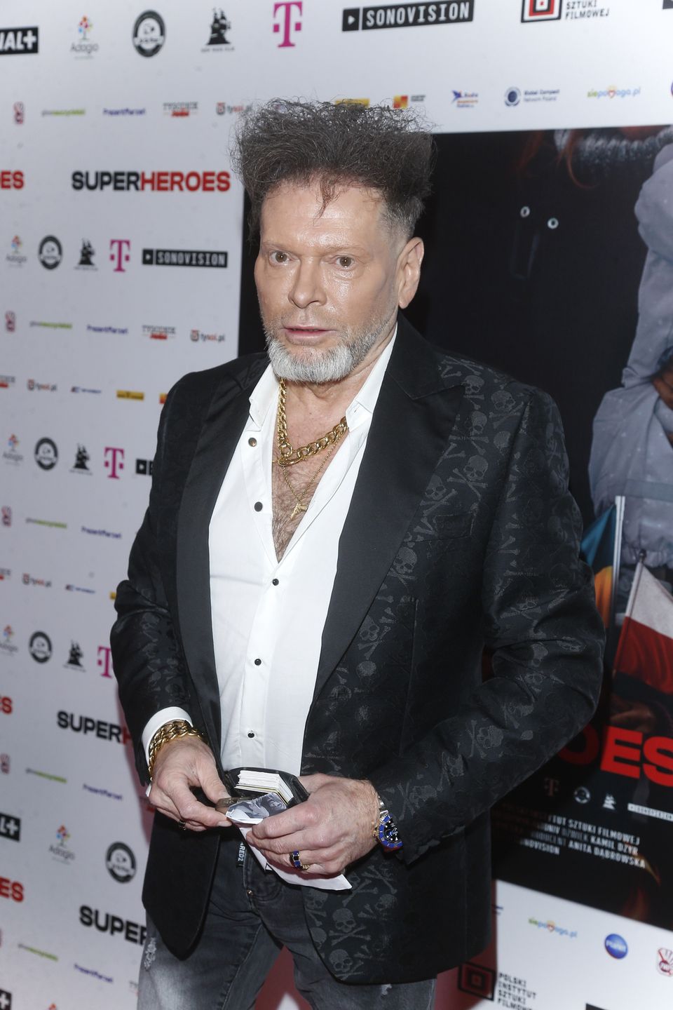 Premiera filmu "Superheroes", listopad 2022, Krzysztof Rutkowski