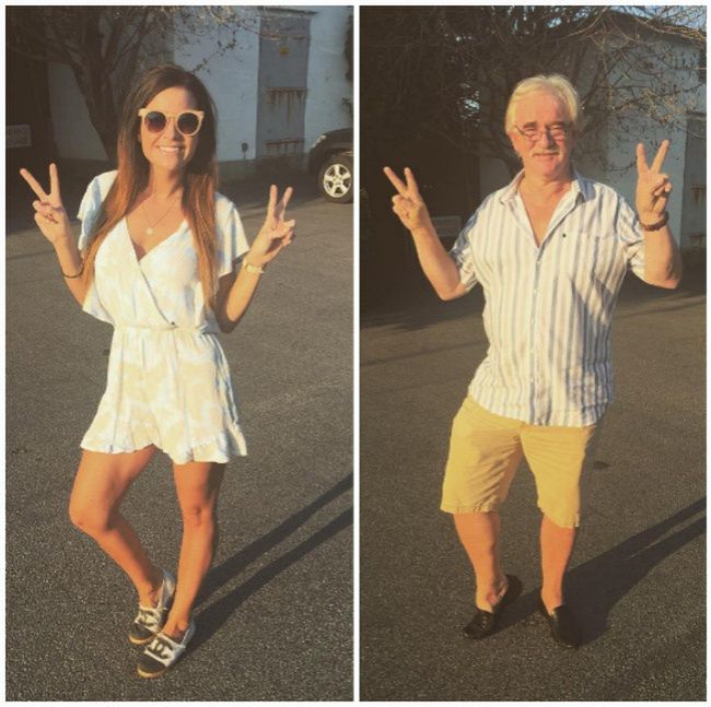 Tata trollujący córkę 