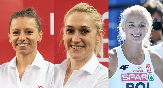 Lekkoatletki Kamila Lićwinko, Karolina Kołeczek i Joanna Linkiewicz wspierane przez PKN Orlen