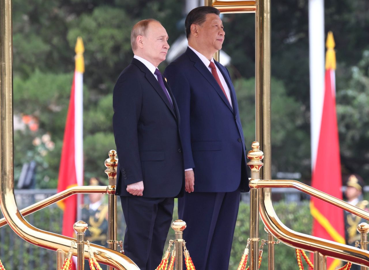 President of Russia Vladimir Putin and President of China Xi Jinping