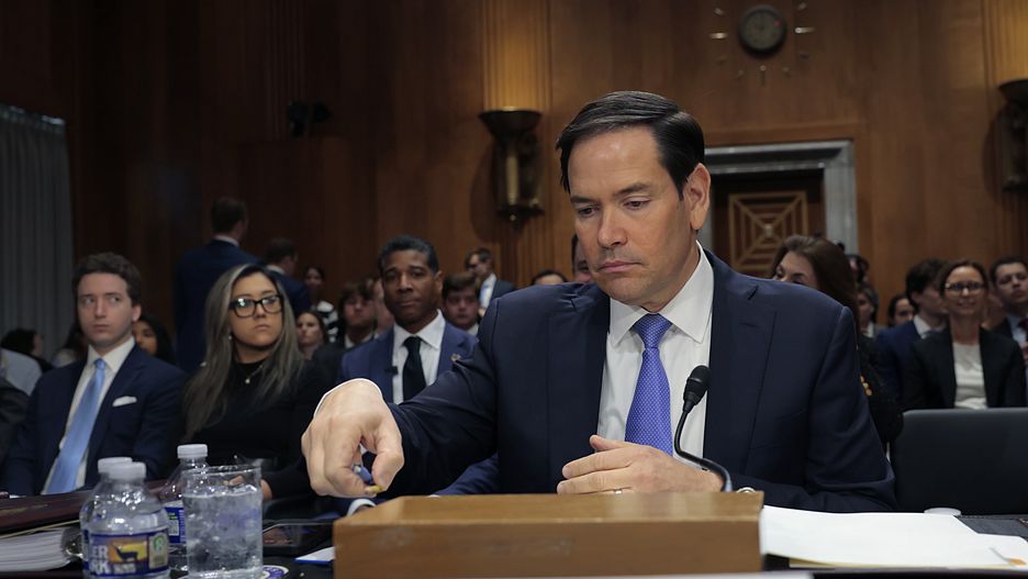 WASHINGTON, DC - MAY 20: U.S. Secretary of State Marco Rubio attends a Senate Foreign Relations Committee hearing in the Dirksen Senate Office Building on May 20, 2025 in Washington, DC. Rubio testified on President Trump's FY2026 budget request for the State Department. (Photo by Anna Moneymaker/Getty Images)