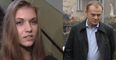 Licealistka o Tusku: "Nie mogłam przyjąć kwiatów od ZDRAJCY!"