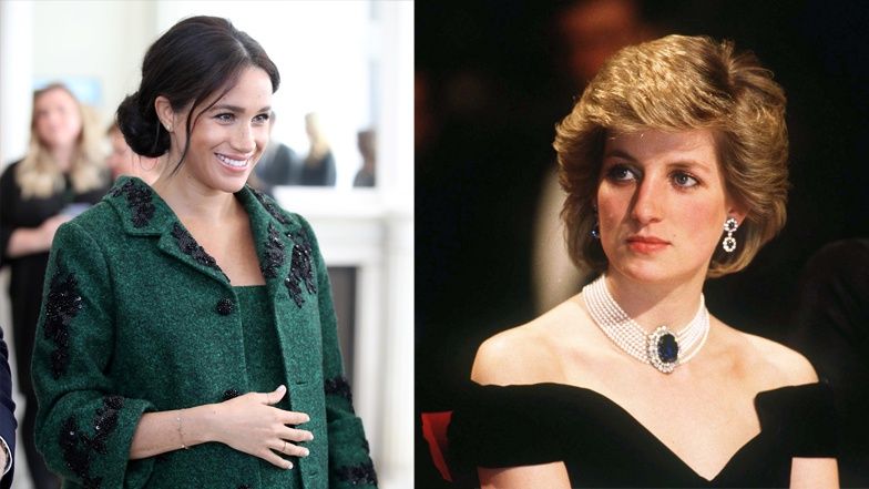 Meghan Markle i książę Harry, ogłaszając ciążę, nawiązali do Diany