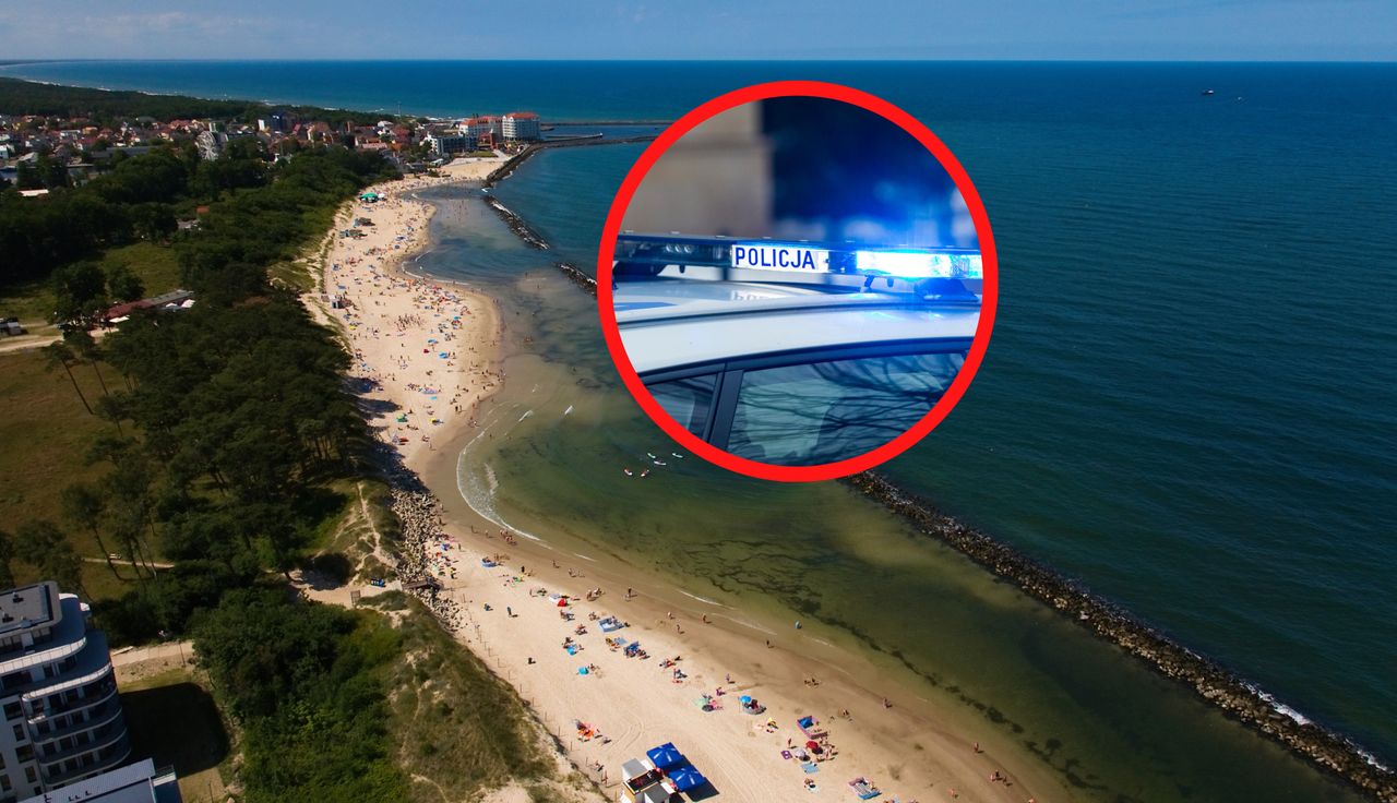 Tragedia w Darłowie. Rzuciły się na ratunek. Mężczyzna nie żyje