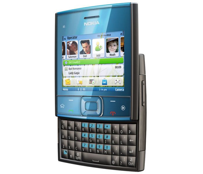 Nokia X5 kwadratowym smartfonem z QWERTY 3