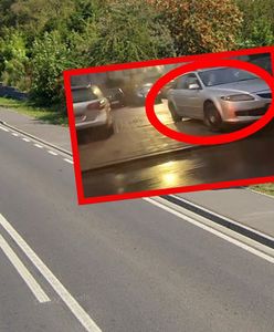 Nie tylko uszkodzenie mienia. Zarzuty dla pirata drogowego z nagrania