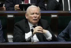 Kaczyński wyszedł na mównicę. "Jak panu nie wstyd"