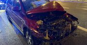 Warszawa: Groźny wypadek na Moście Łazienkowskim. Auto uderzyło w barierki
