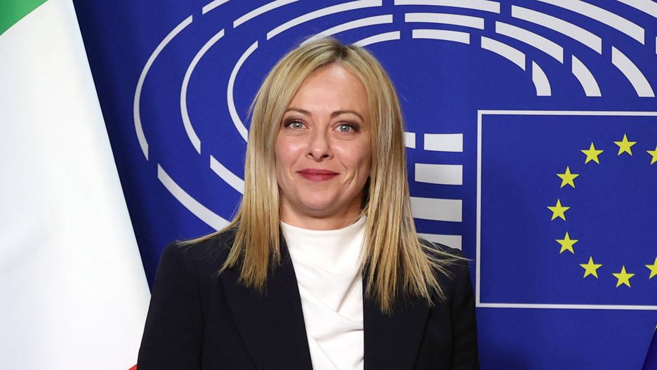 Giorgia Meloni w Brukseli