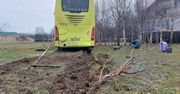 14 rannych po wypadku autokaru w Rzeszowie. Kierowca z Białorusi przejechał przez rondo na wprost