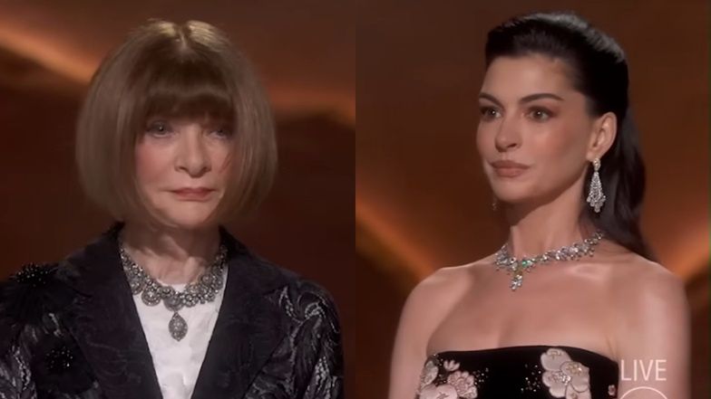 Anna Wintour i Anne Hathaway na Oscarach