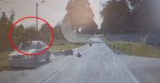 Wjechał w tył auta i przeleciał nad dachem. Wypadek motocyklisty w Lubelskiem