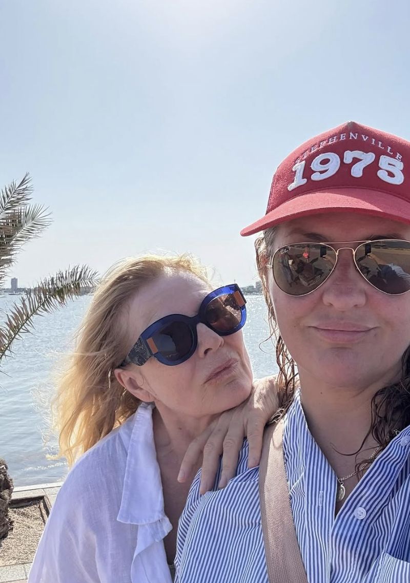 Grażyna Szapołowska z córką na wakacjach w Hiszpanii