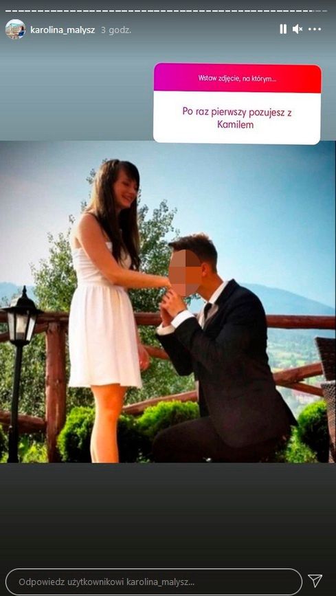 Karolina Małysz przyłączyła się do zabawy na Instagramie i pokazała internautom sporo starszych zdjęć z narzeczonym i rodziną