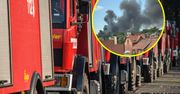 Płonie hala na Śląsku. Jest ostrzeżenie dla okolicznych mieszkańców