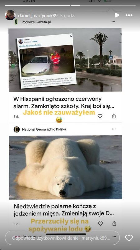 Daniel Martyniuk wziął się za komentowanie prasy 