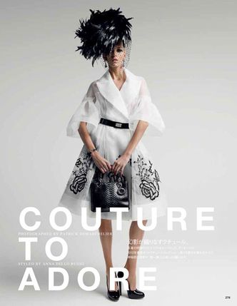 Anja w kreacjach haute couture Diora!