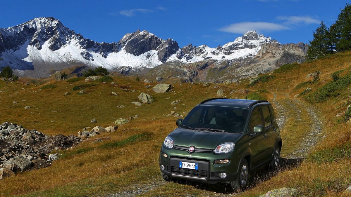 Fiat Panda 4x4 i Fiat Panda Trekking w swoim naturalnym środowisku [galeria] 1
