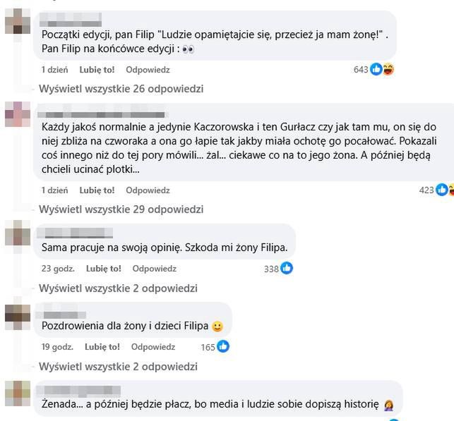 Fani komentują "dwuznaczny" filmik z Kaczorowską i Gurłaczem