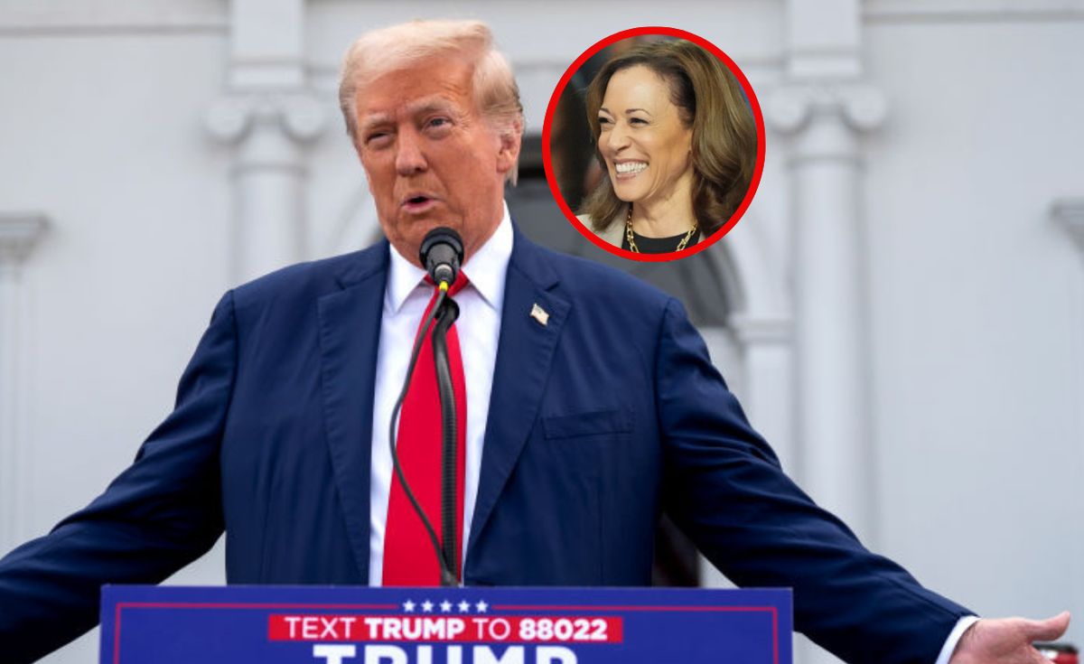 Donald Trump, Kamala Harris, stany zjednoczone, usa, wybory prezydenckie usa Trump nie mógł uwierzyć. Wyglądam dużo lepiej, niż ona