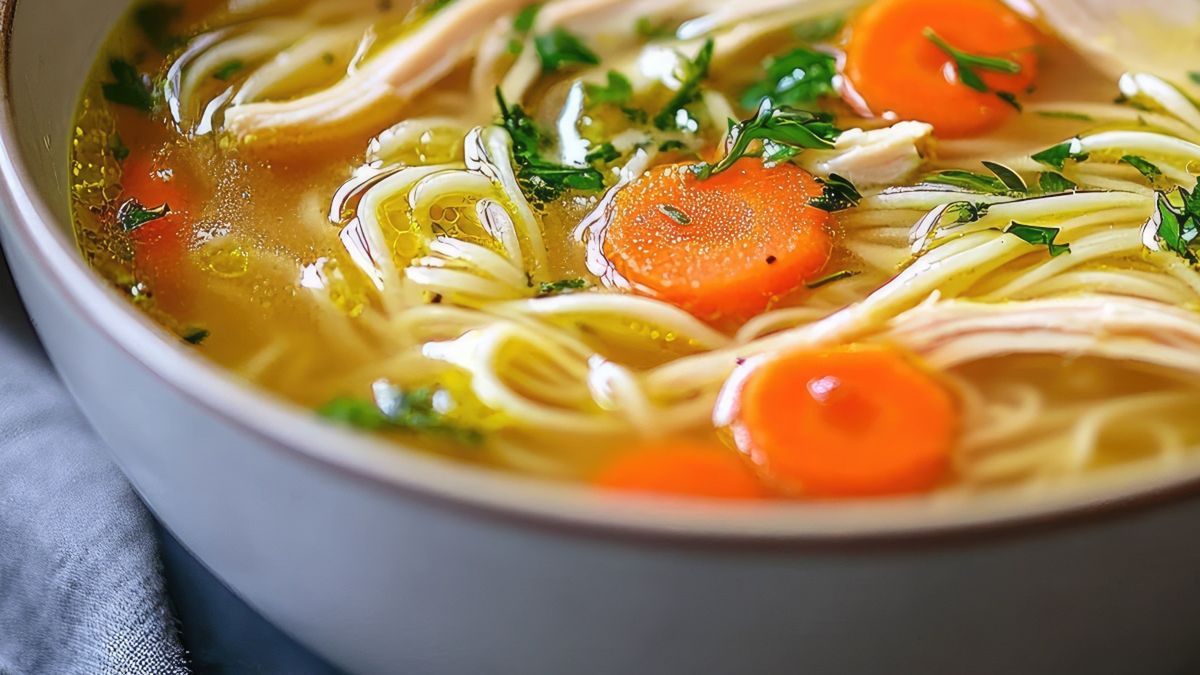 Złoty rosół z kurkumą