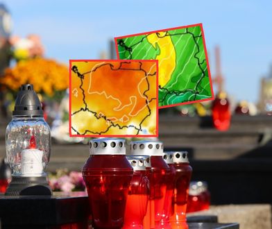 Futra zostawimy w szafach. Pogoda na Wszystkich Świętych może zaskoczy