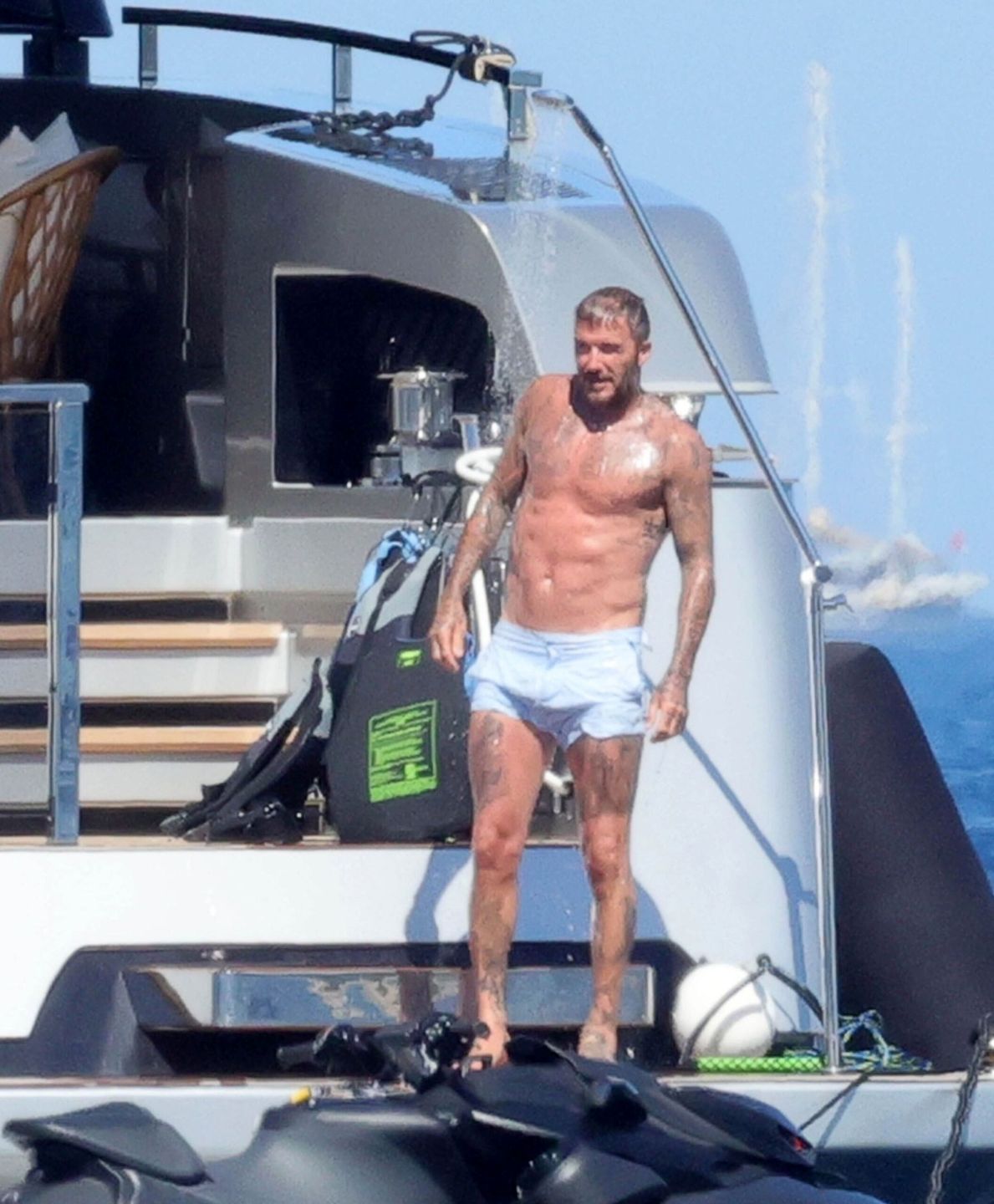 Wakacje Beckhamów w Porto Cervo