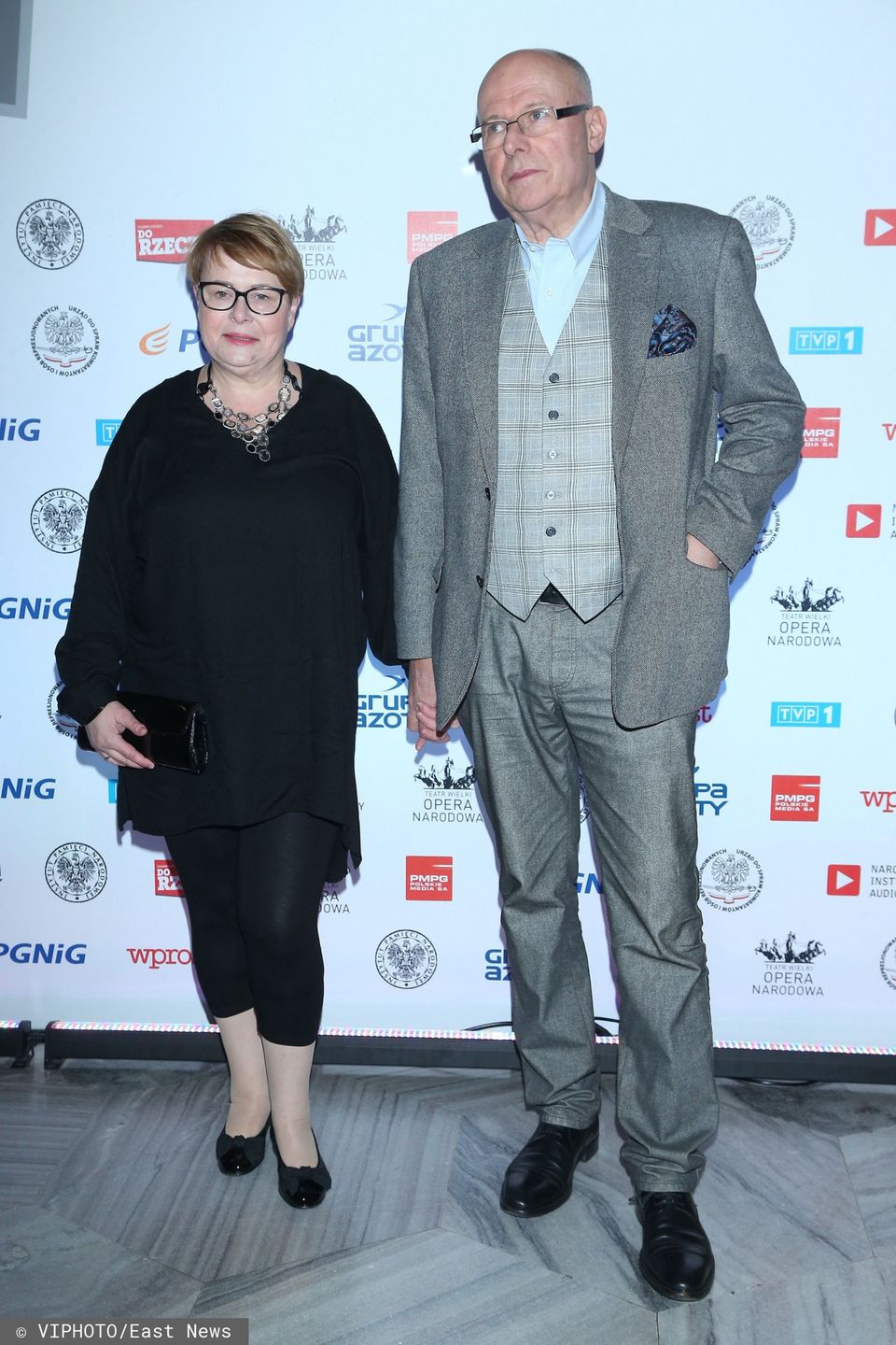 Ilona Łepkowska i Czesław Bielecki
