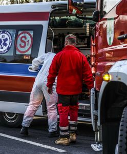 Karambol na A8. Zablokowana droga