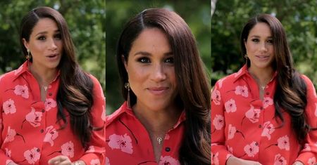 Ciężarna Meghan Markle z zegarkiem księżnej Diany ubolewa nad trudną sytuacją kobiet w czasie pandemii (ZDJĘCIA)