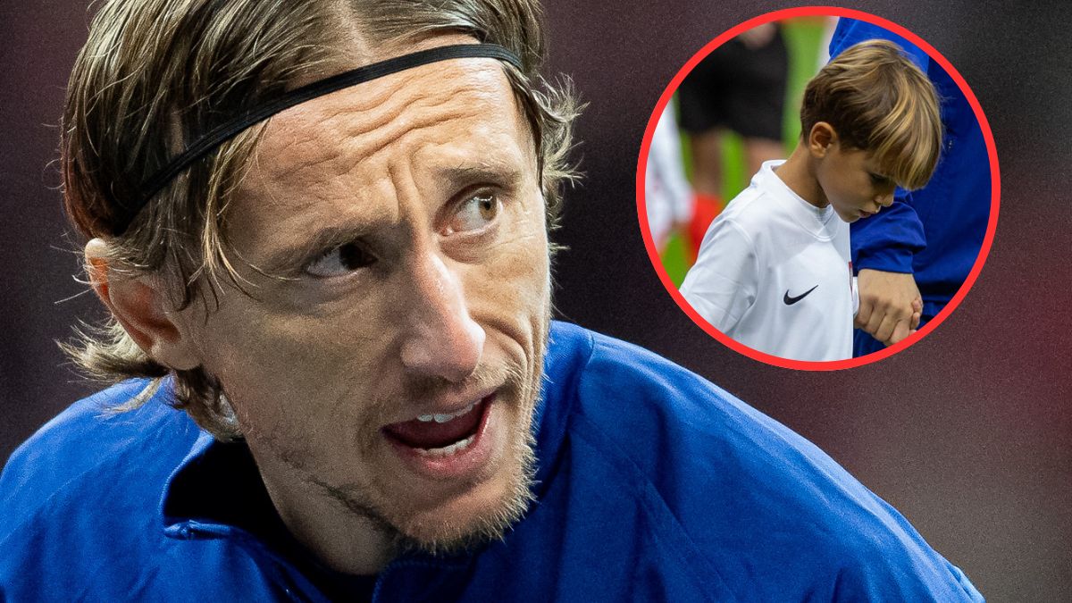 Syn polskiego piłkarza wyprowadził Modricia na PGE Narodowy