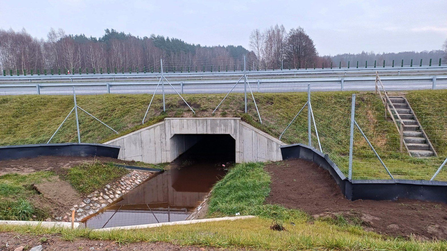 S6: Sławno - Warszkowo na początku grudnia 2025 r.