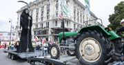 Warszawa: Protest rolników sparaliżuje centrum miasta