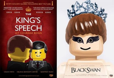 Oscarowe hity w stylu LEGO 1