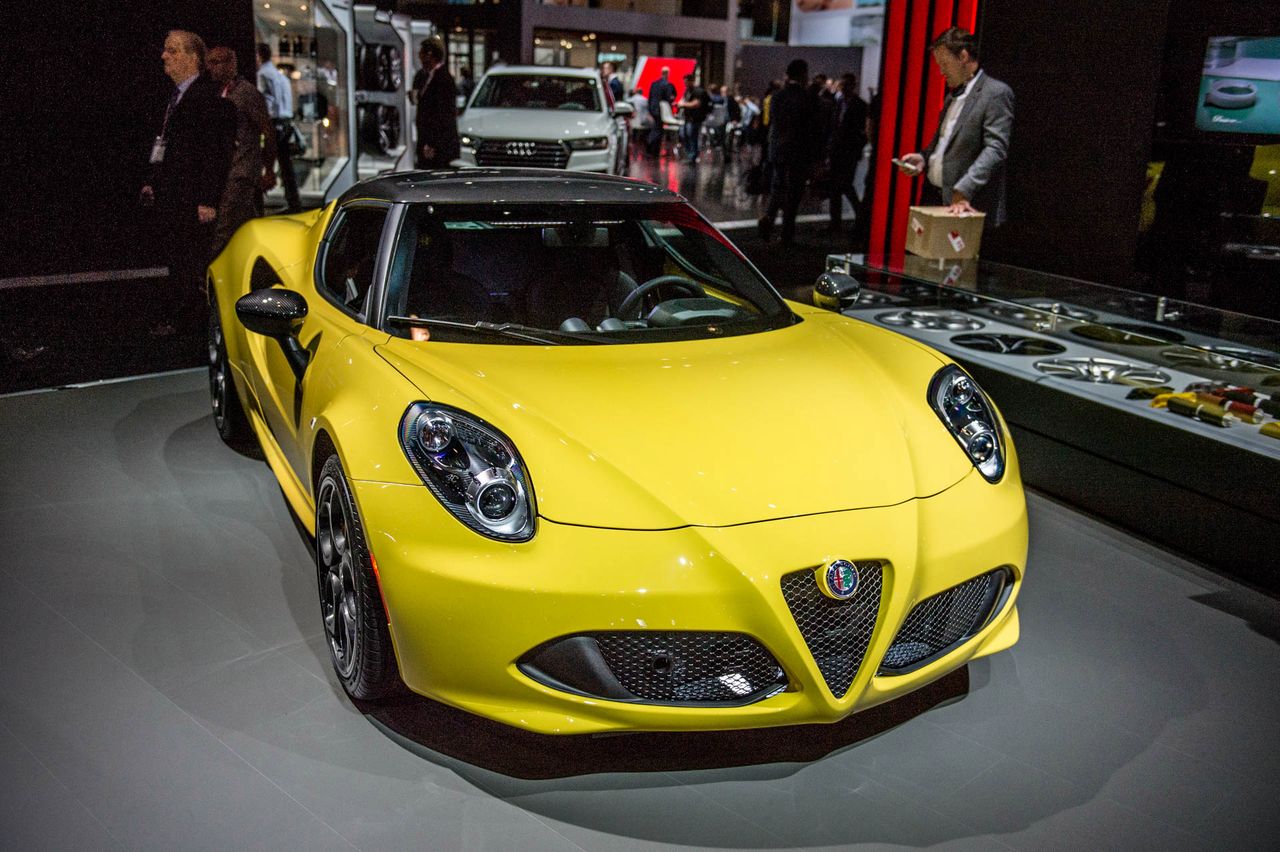 Alfa 4C w nietypowym kolorze