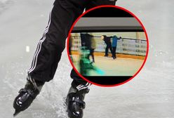 Zachowanie na lodowisku się nagrało. Wszystko trafiło do sieci