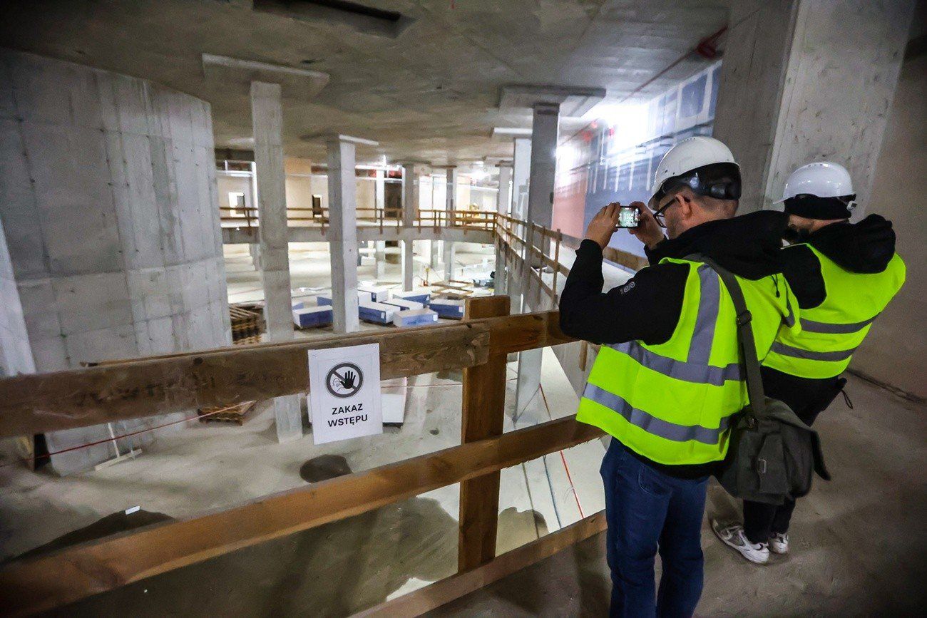 Rdzeń placówki, czyli część centralna łącząca trzy obszary: onkologię, pulmonologię i hematologię.